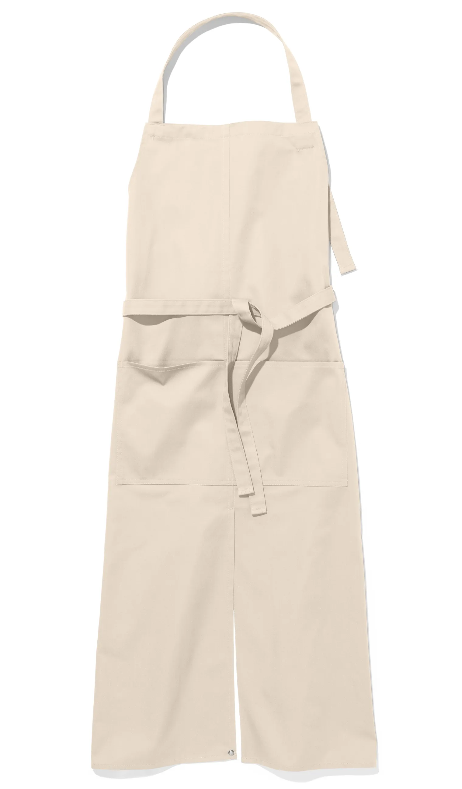 Verona Classic Schlitz Bag - Latzschürze 110 x 75 - sand